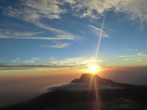 kilimanjaro, sunrise, mountain